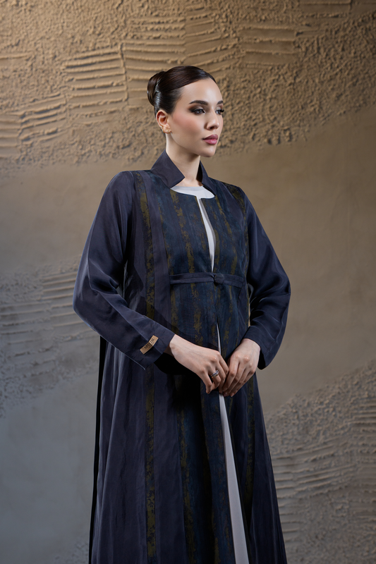 Midnight Heritage Luxury Abaya