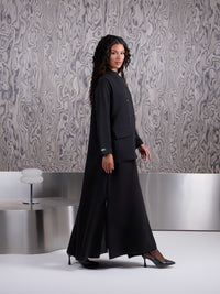 Noir Executive Coat Abaya